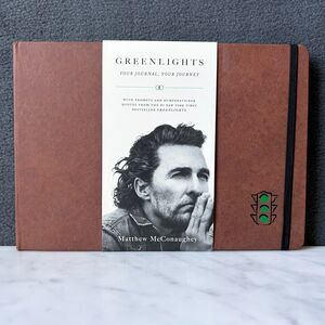 Greenlights Your Journal, Your Journey Matthew McConaughey Blank Journal-Prompts